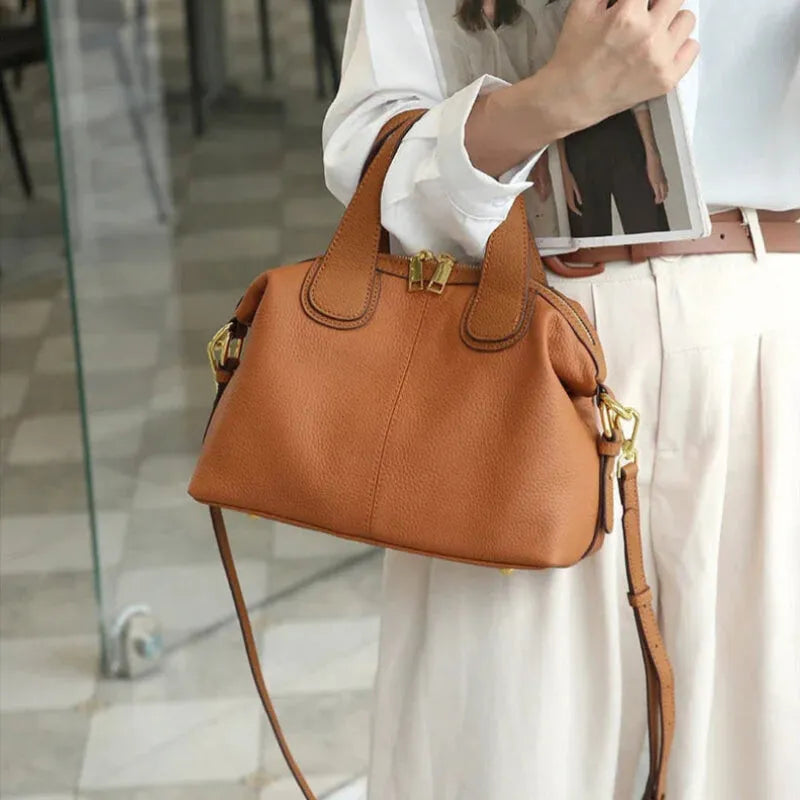 Sofia | Shoulder Bag with Gold Finish