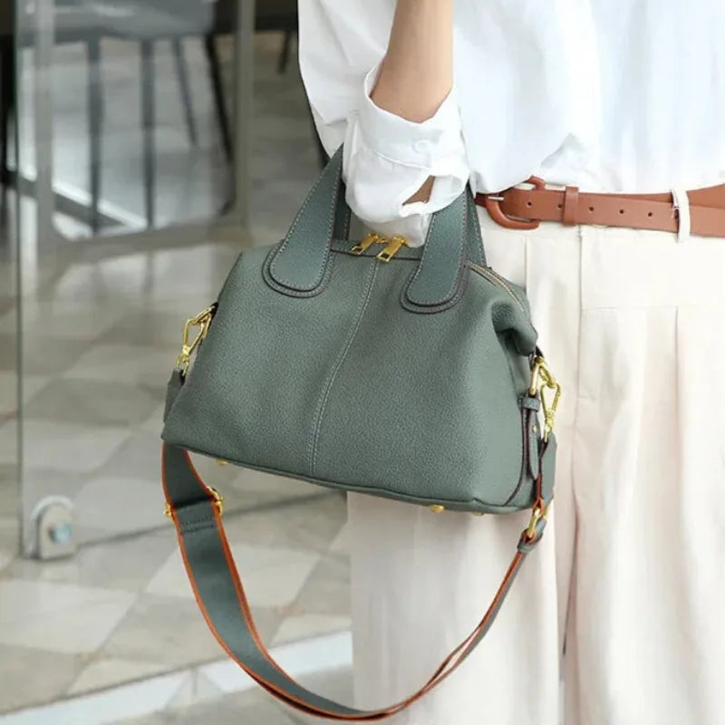 Sofia | Shoulder Bag with Gold Finish