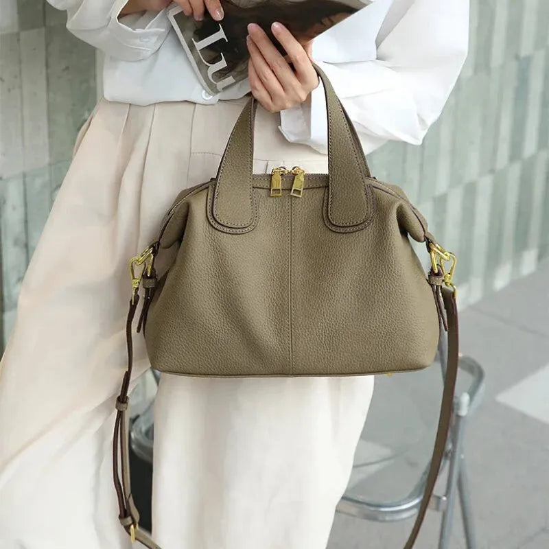 Sofia | Shoulder Bag with Gold Finish