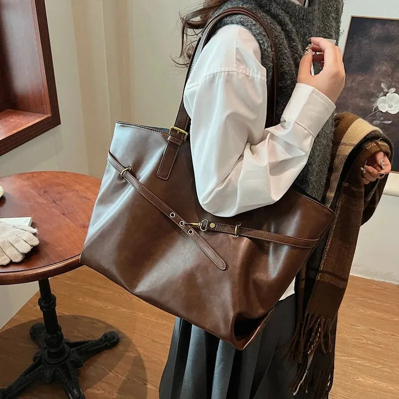 Solène | Large Soft Vintage Tote