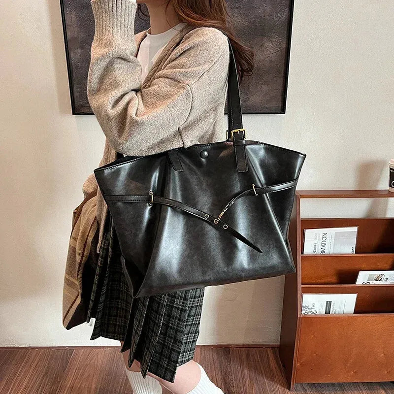 Solène | Large Soft Vintage Tote