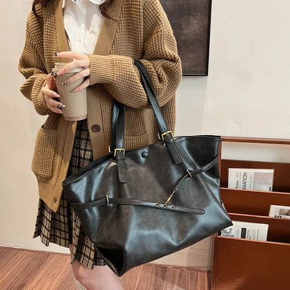 Solène | Large Soft Vintage Tote