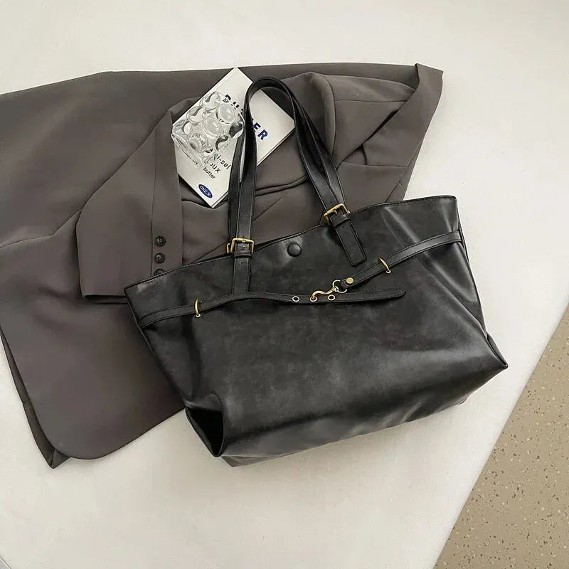 Solène | Large Soft Vintage Tote