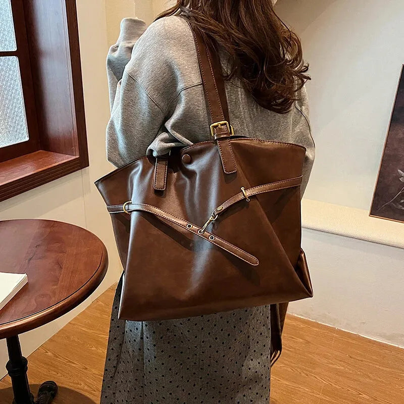 Solène | Large Soft Vintage Tote