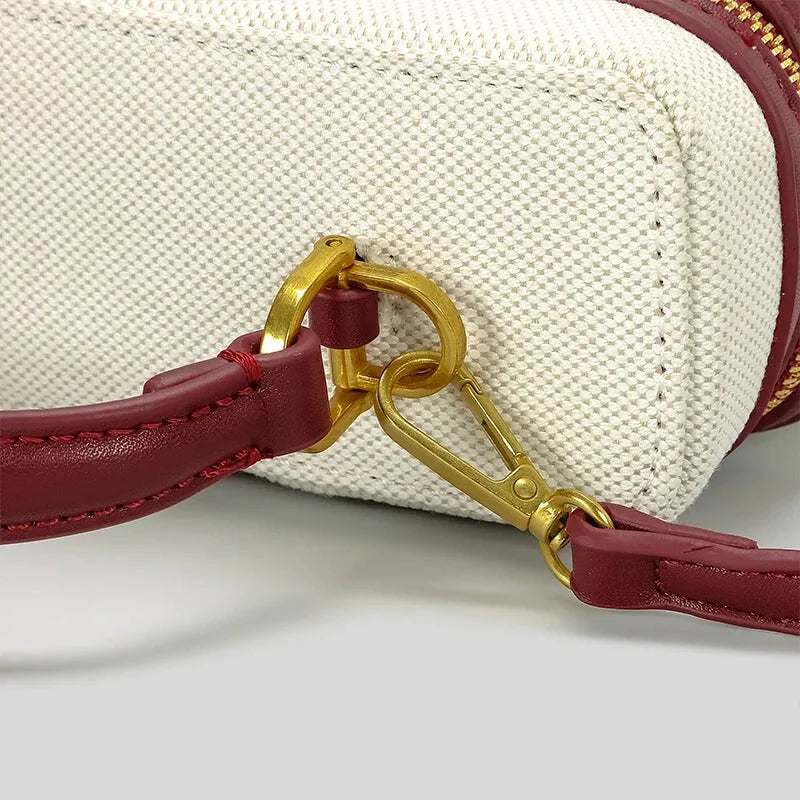 Thaïs | Small Canvas Shoulder Bag
