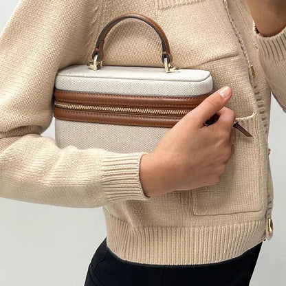 Thaïs | Small Canvas Shoulder Bag