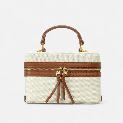 Thaïs | Small Canvas Shoulder Bag