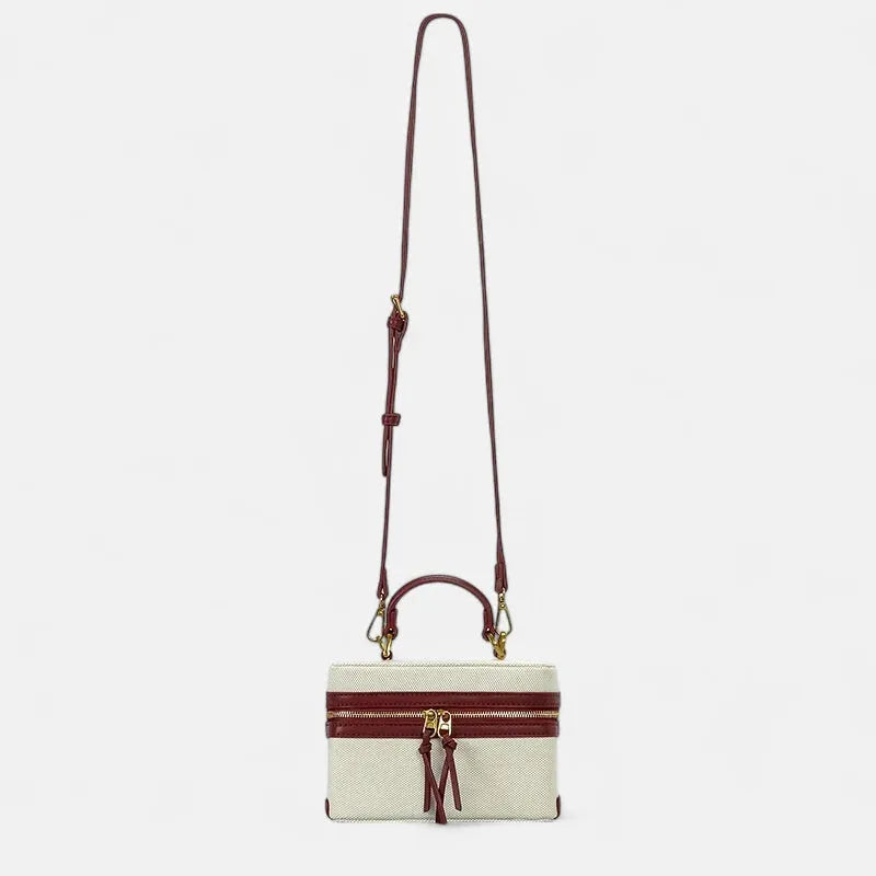 Thaïs | Small Canvas Shoulder Bag