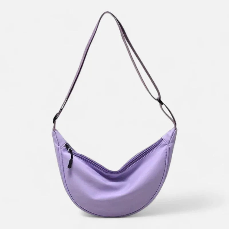 Yvette | Half-Moon Fabric Belt Bag