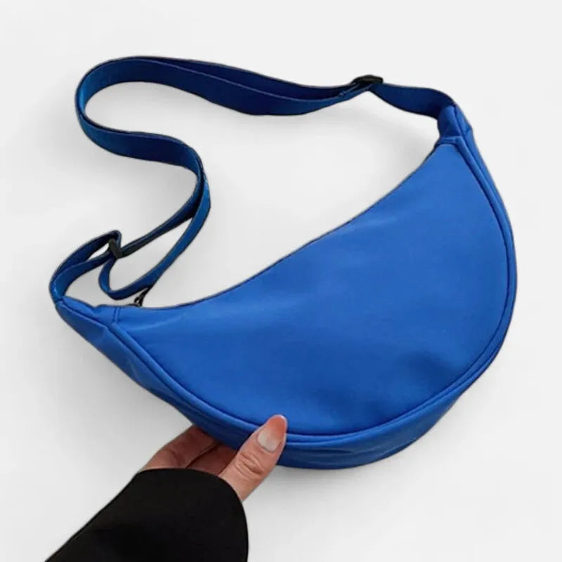 Yvette | Half-Moon Fabric Belt Bag