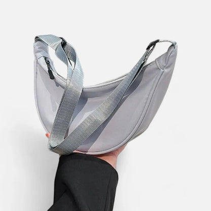 Yvette | Half-Moon Fabric Belt Bag