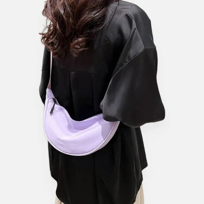 Yvette | Half-Moon Fabric Belt Bag