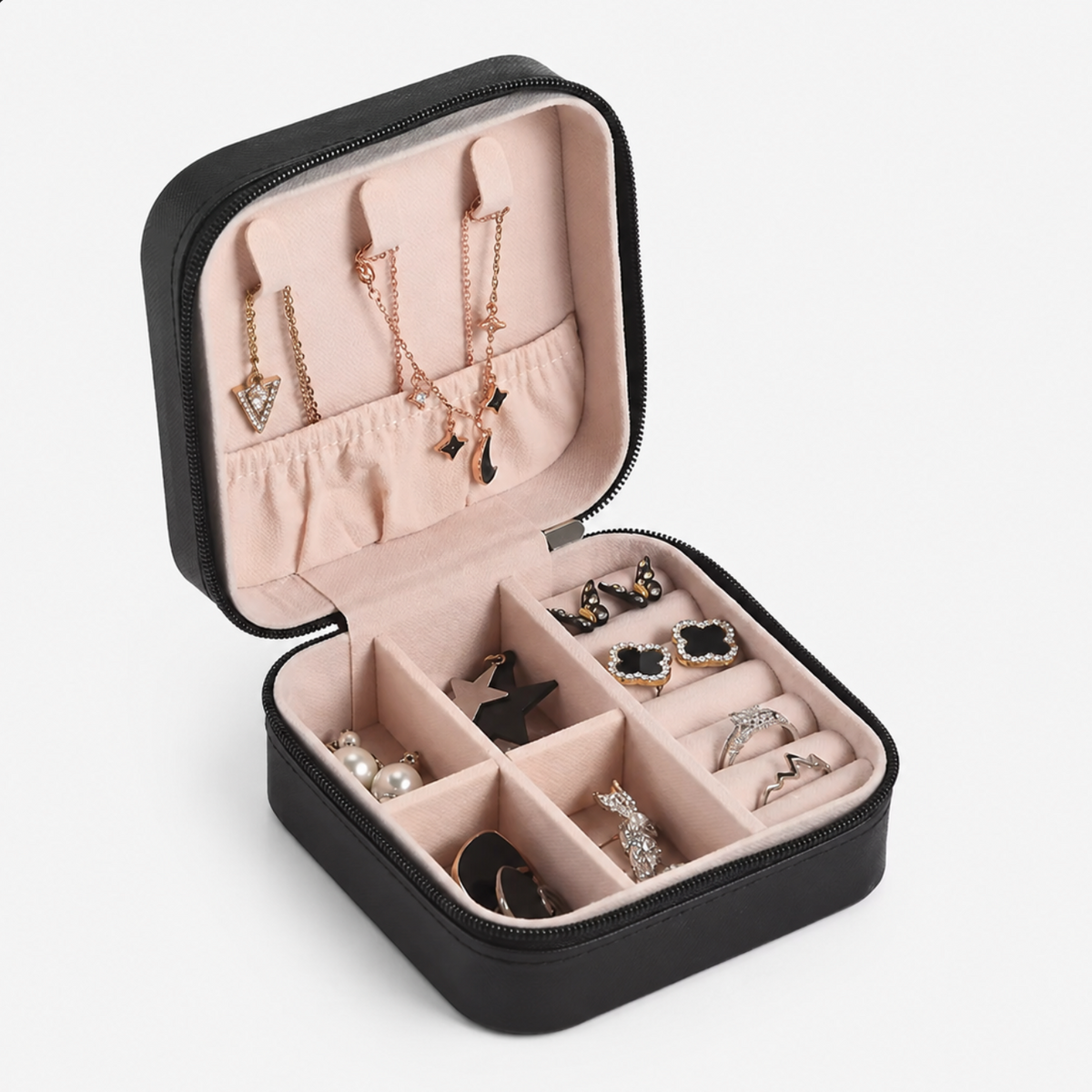 Vegan Leather Jewelry Case by Palmora Society