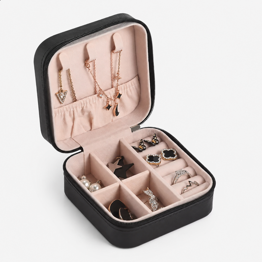 Vegan Leather Jewelry Case by Palmora Society