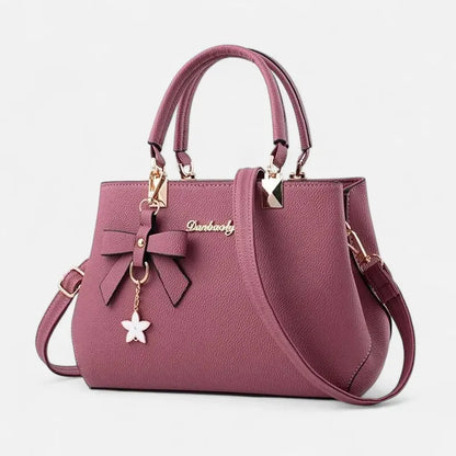 Léana | Small Bag with Bow & Flower Charm