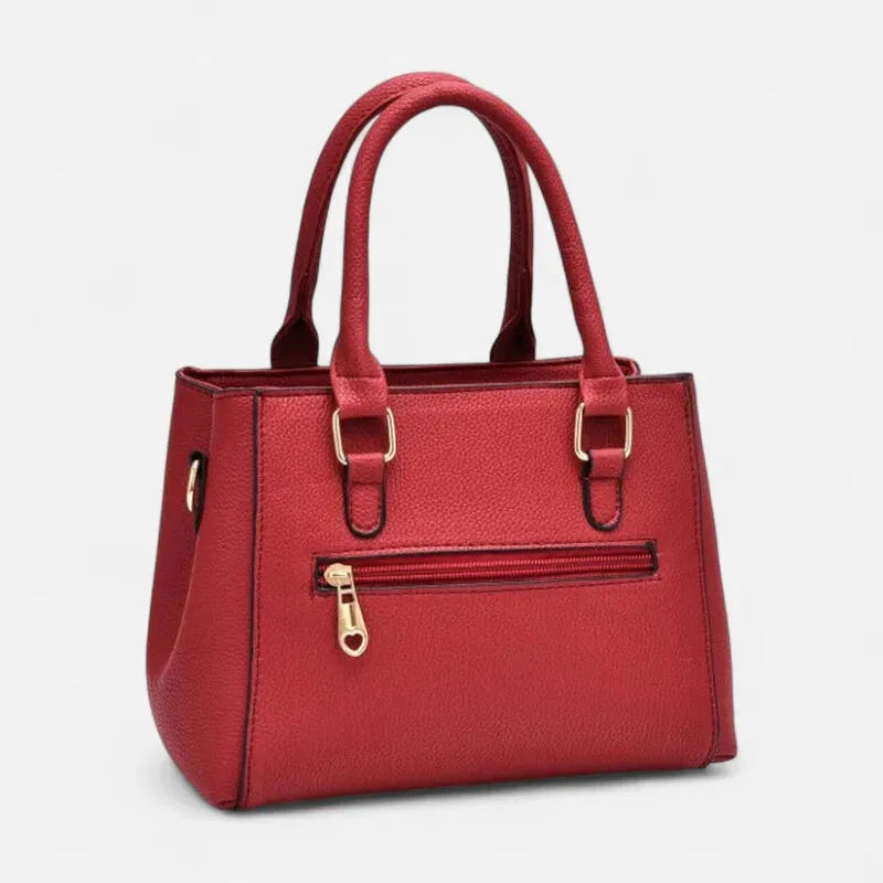 Louna | Small Shoulder Bag with Pompom Charm