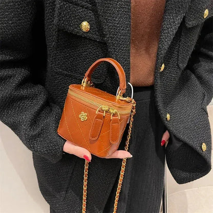 Aurore | Mini Quilted Cube Bag