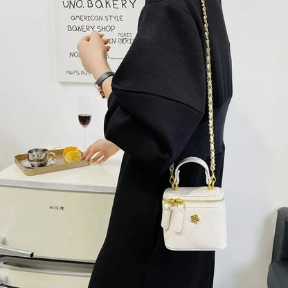 Aurore | Mini Quilted Cube Bag