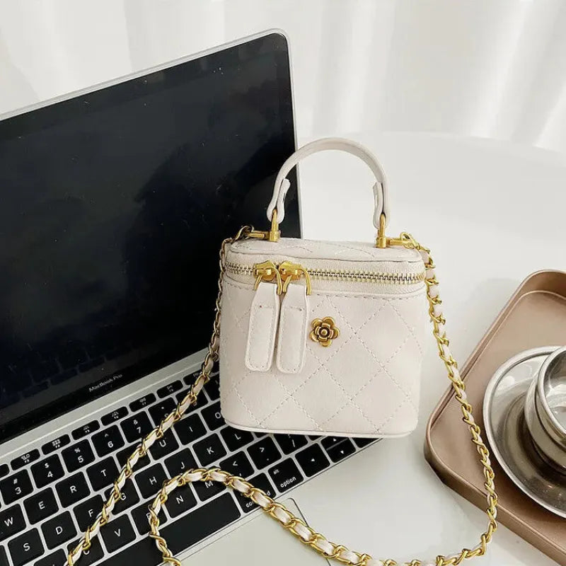 Aurore | Mini Quilted Cube Bag