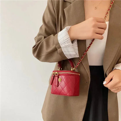 Aurore | Mini Quilted Cube Bag