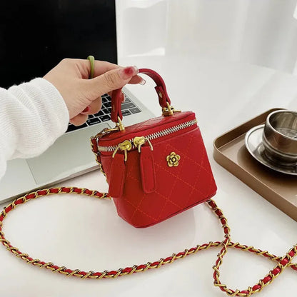 Aurore | Mini Quilted Cube Bag