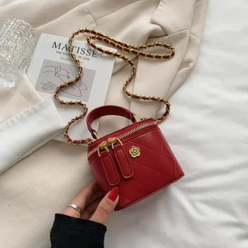 Aurore | Mini Quilted Cube Bag