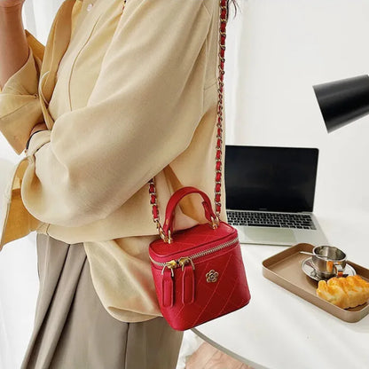 Aurore | Mini Quilted Cube Bag