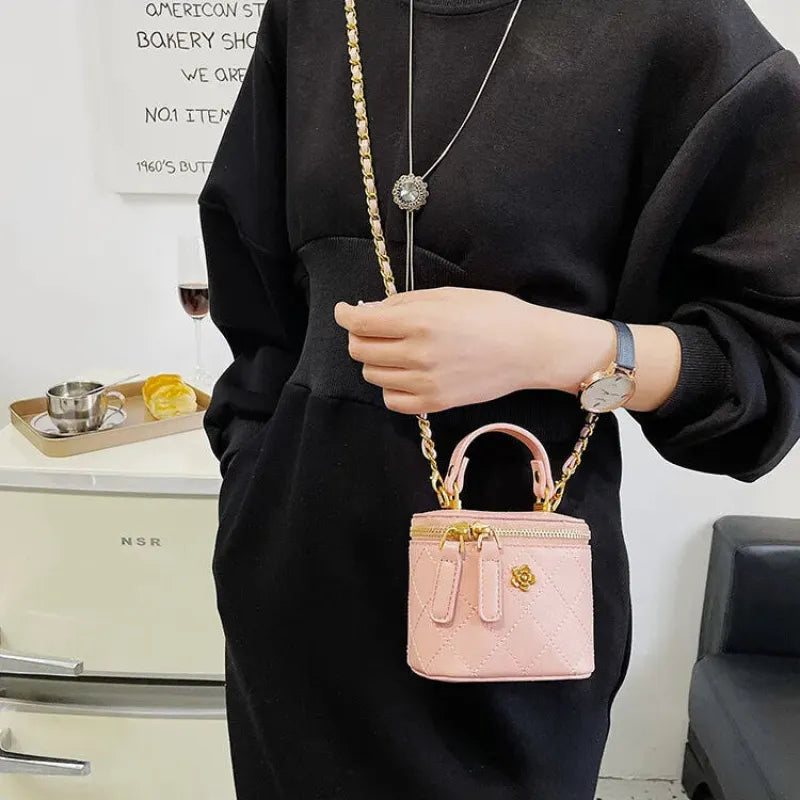 Aurore | Mini Quilted Cube Bag
