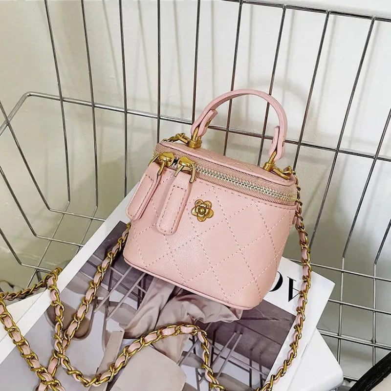 Aurore | Mini Quilted Cube Bag