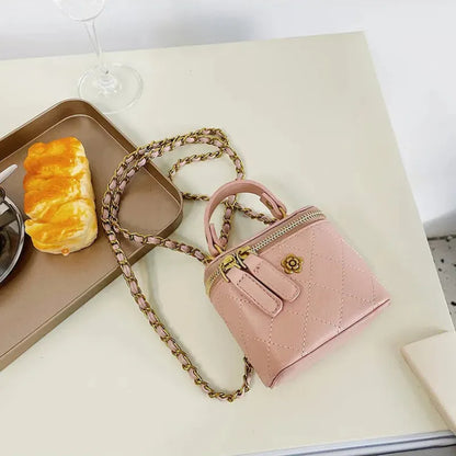 Aurore | Mini Quilted Cube Bag