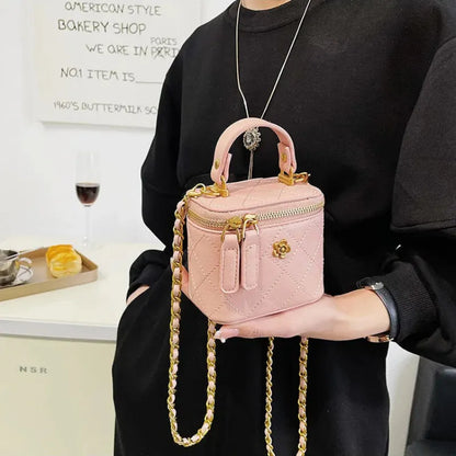 Aurore | Mini Quilted Cube Bag