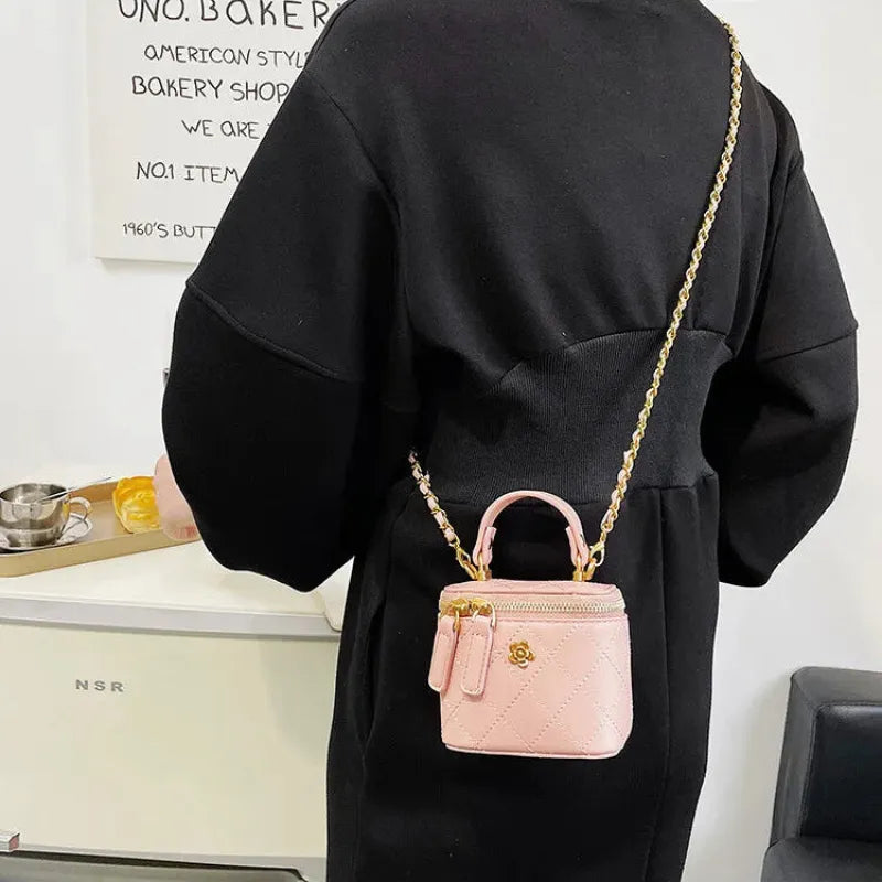 Aurore | Mini Quilted Cube Bag