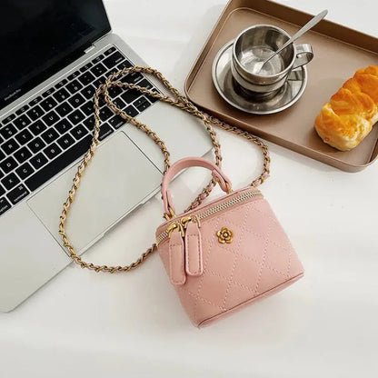 Aurore | Mini Quilted Cube Bag