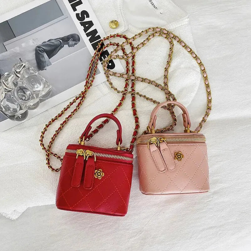 Aurore | Mini Quilted Cube Bag
