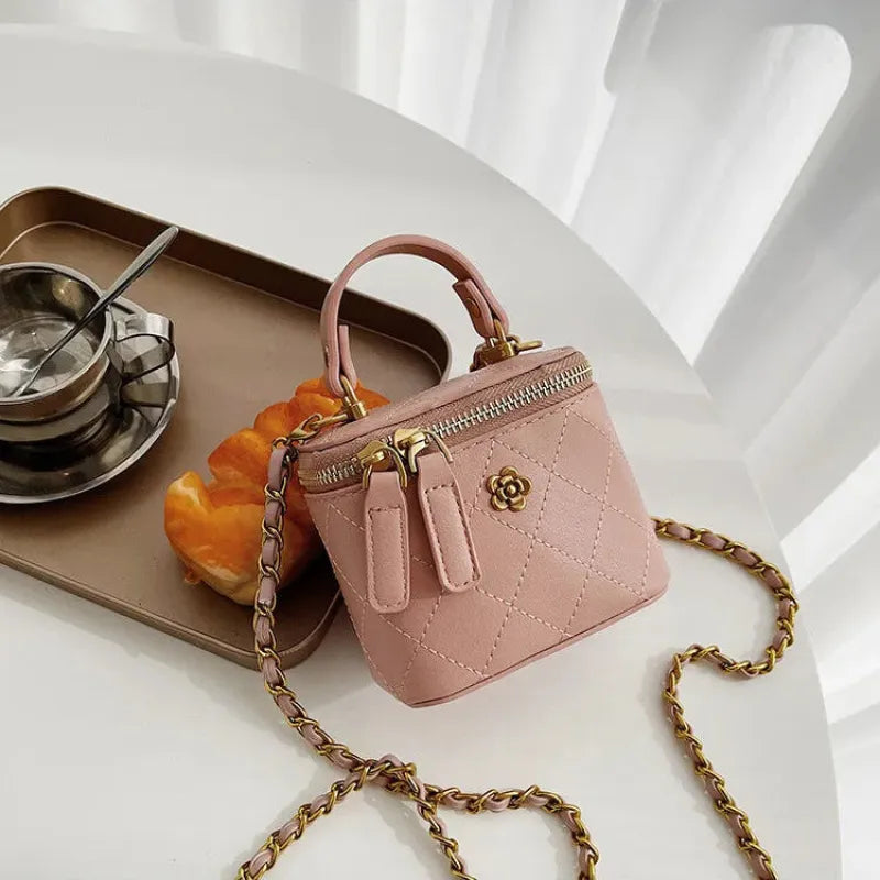 Aurore | Mini Quilted Cube Bag