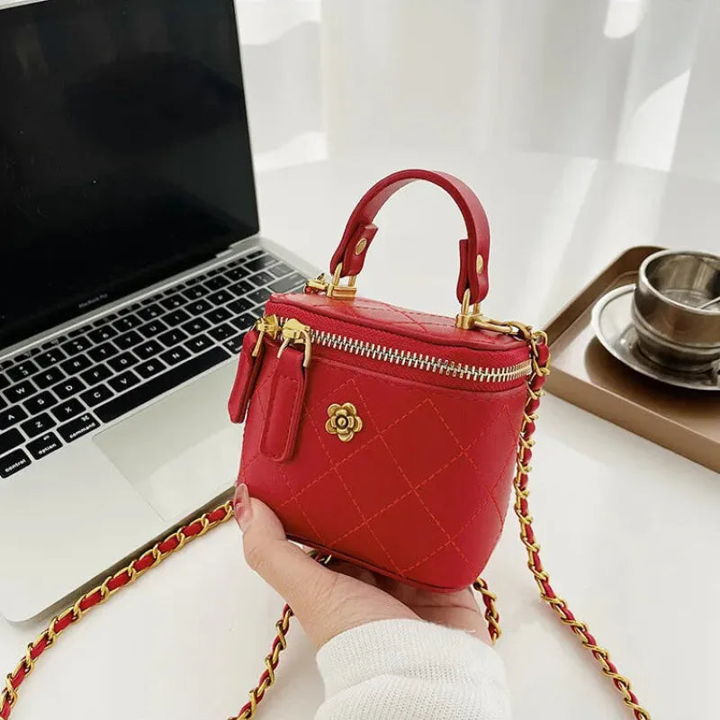 Aurore | Mini Quilted Cube Bag