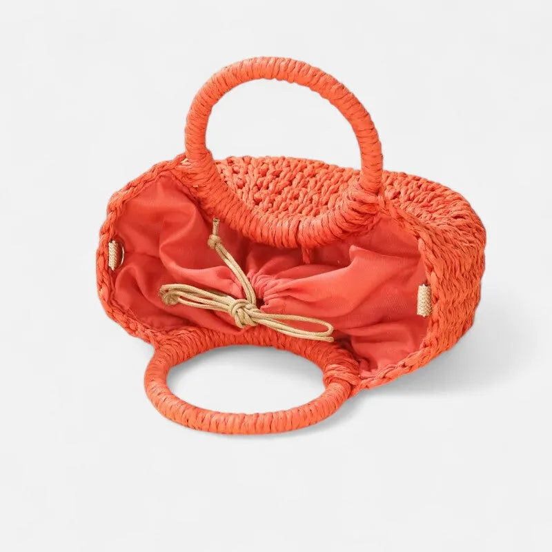 Léna | Small Straw Shoulder Bag