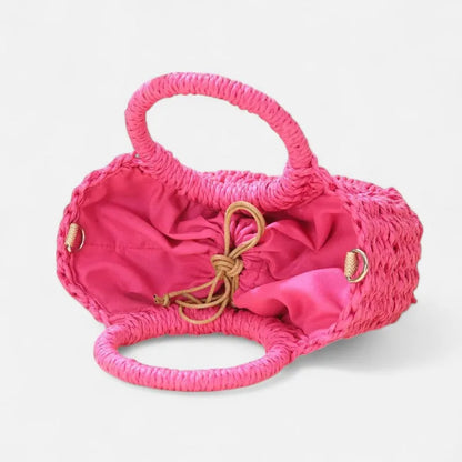 Léna | Small Straw Shoulder Bag