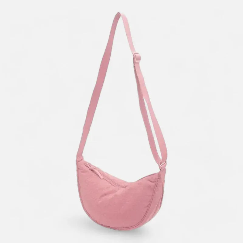 Émilienne | Half-Moon Fabric Belt Bag