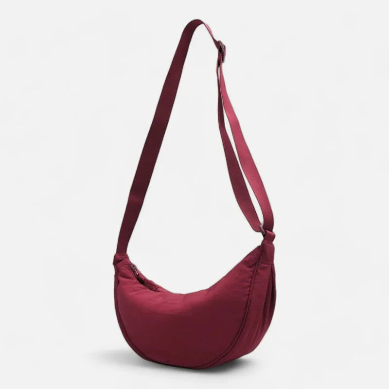 Émilienne | Half-Moon Fabric Belt Bag