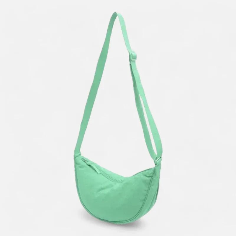 Émilienne | Half-Moon Fabric Belt Bag