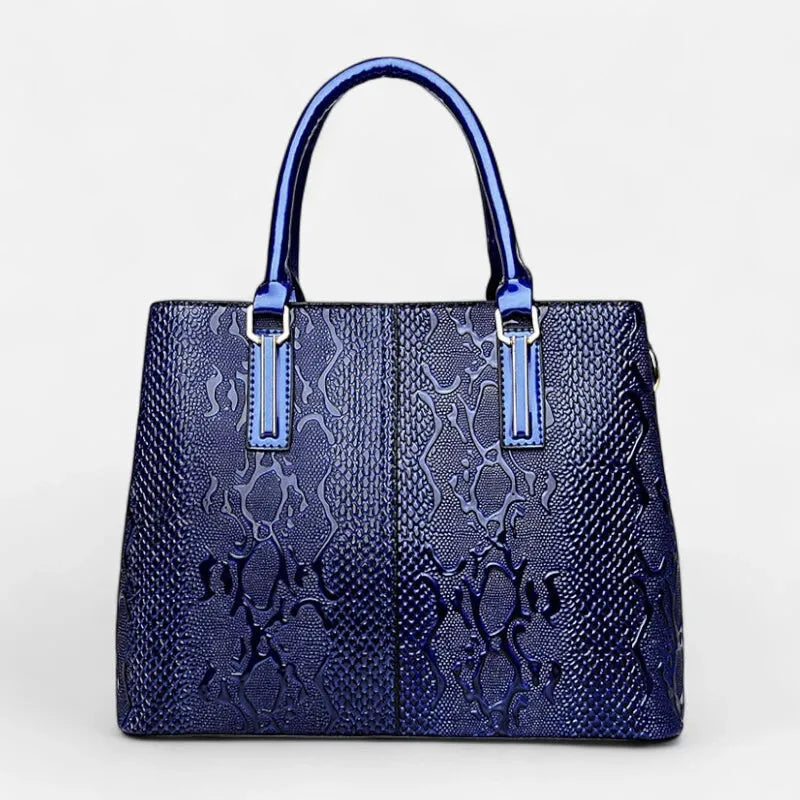 Clara | Shiny Textured Shoulder Bag