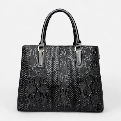 Clara | Shiny Textured Shoulder Bag