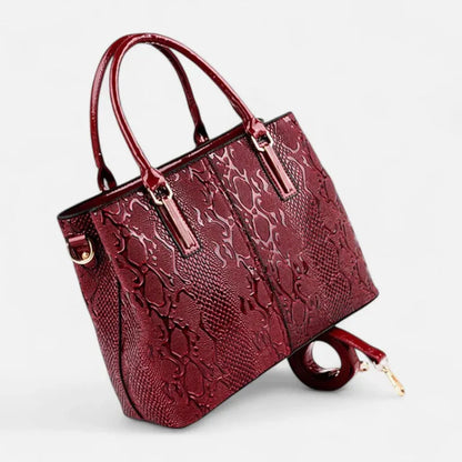 Clara | Shiny Textured Shoulder Bag