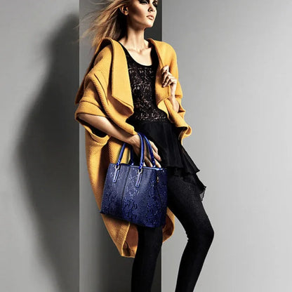 Clara | Shiny Textured Shoulder Bag