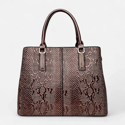 Clara | Shiny Textured Shoulder Bag