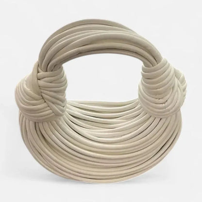 Lina | Chic Woven Half-Moon Shoulder Bag
