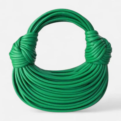 Lina | Chic Woven Half-Moon Shoulder Bag
