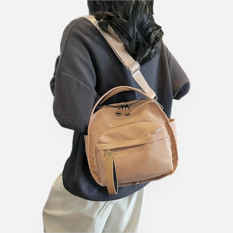 Léa | Lightweight Nylon Shoulder Bag