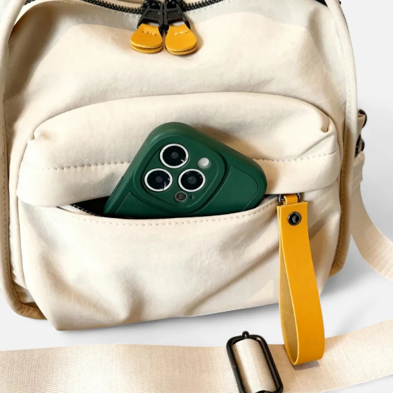 Léa | Lightweight Nylon Shoulder Bag
